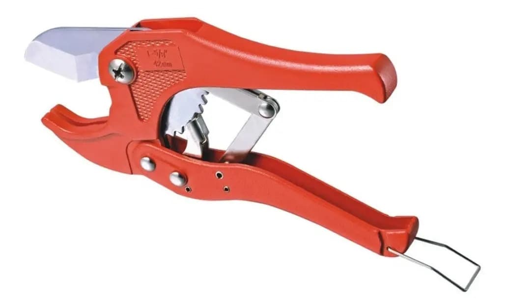 Tijera Corta Caño PVC 42mm Termofusión Gas Harden Aluminio