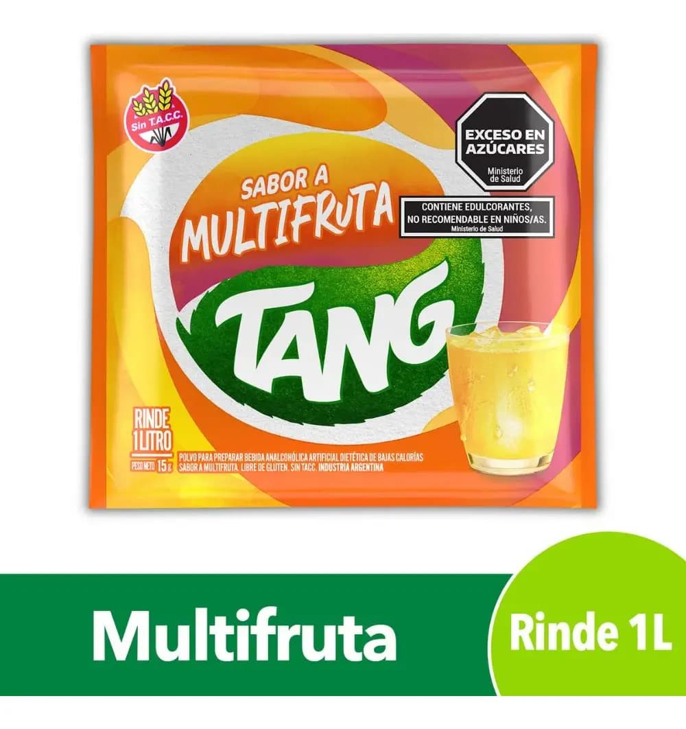 Jugo en polvo Tang Multifruta 15g