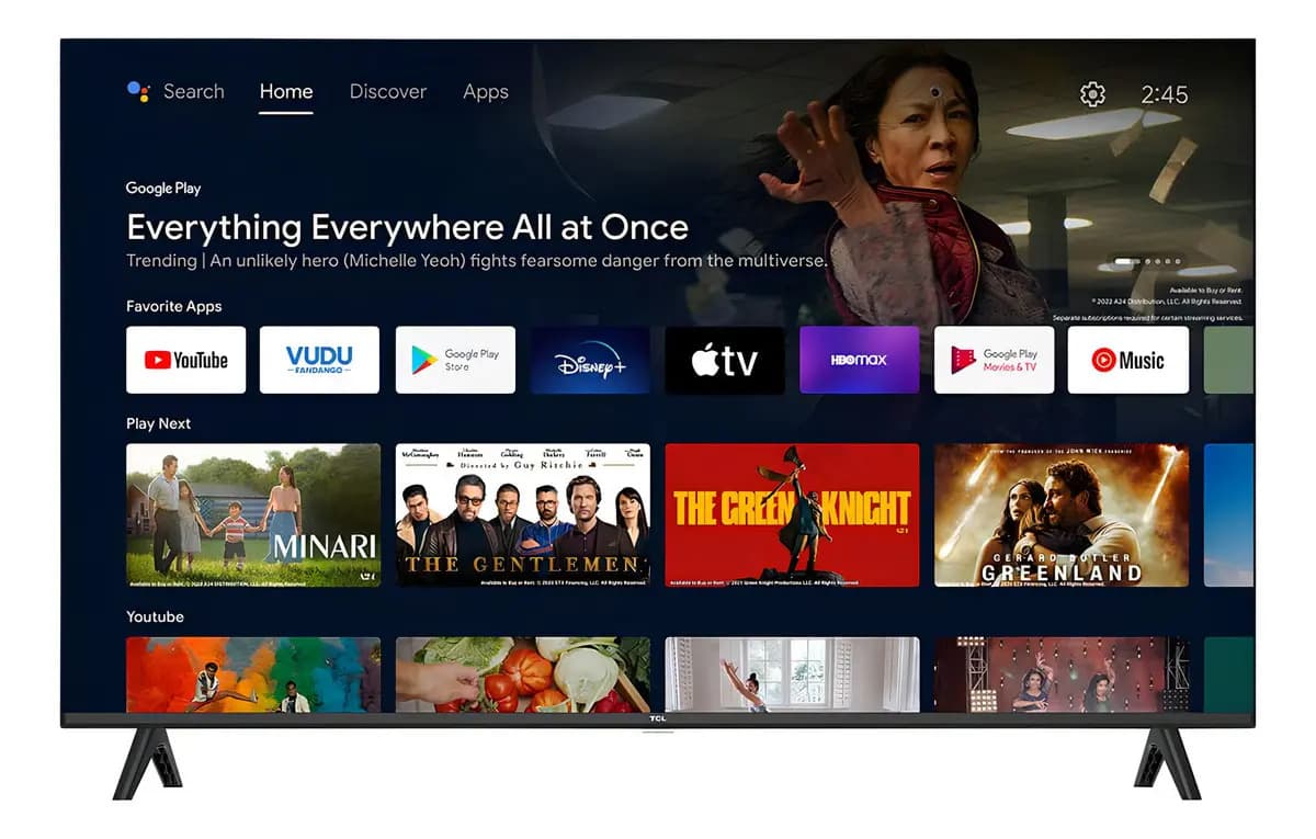 Smart Tv Tcl 43 Chromecast Integrado