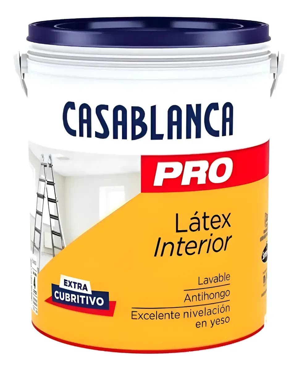 Casablanca Pro Pintura Interior Latex X 20 Litros Blanco