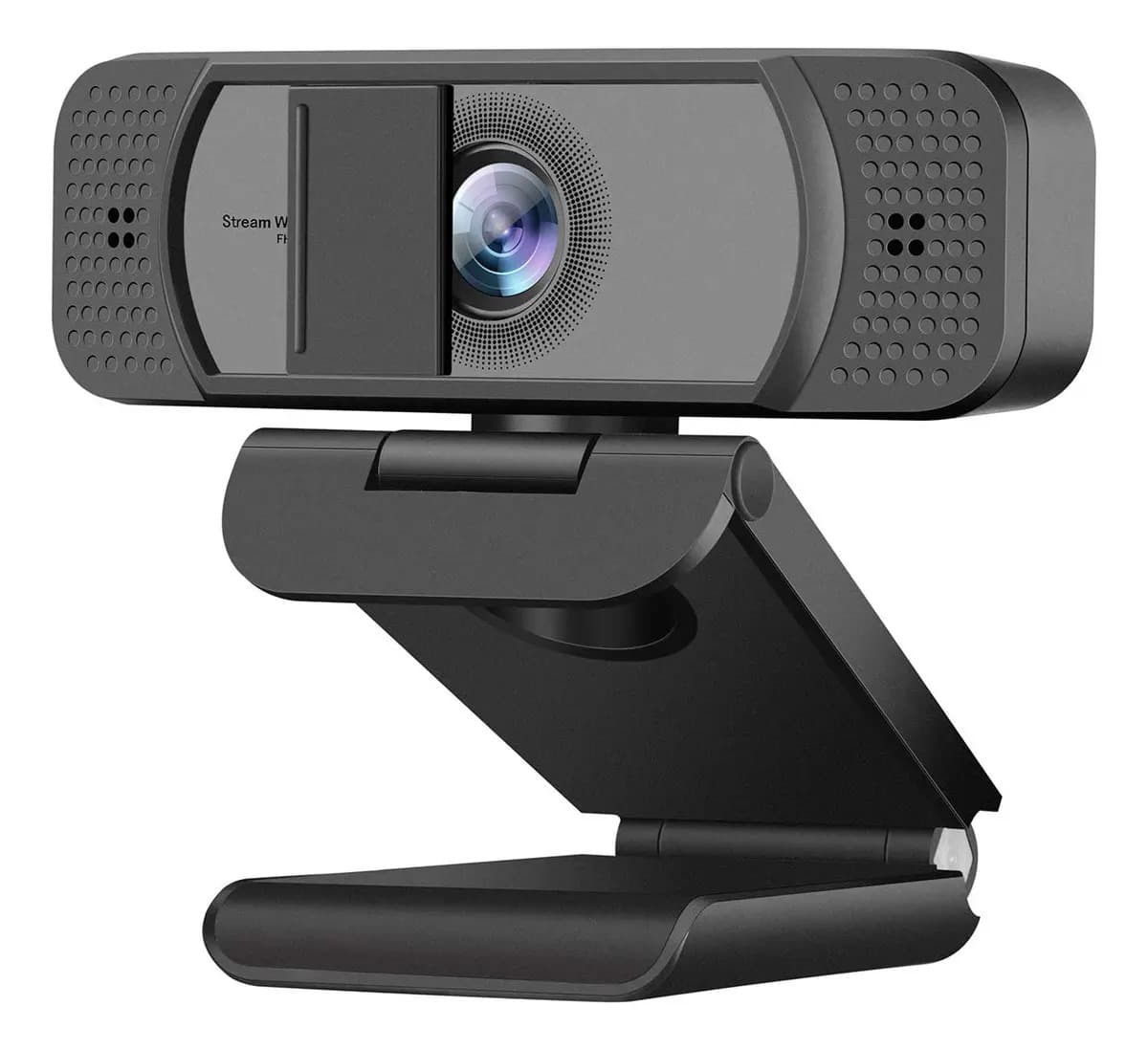 Webcam Jetaku Stream Webcam Full HD 1080p con Micrófono y Tapa de Privacidad