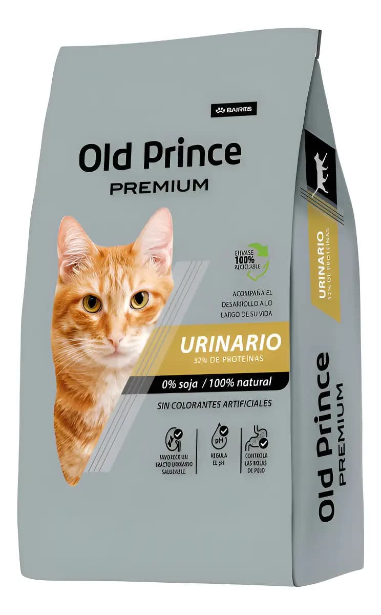 Old Prince Premium Urinario Gato Adulto 7,5kg