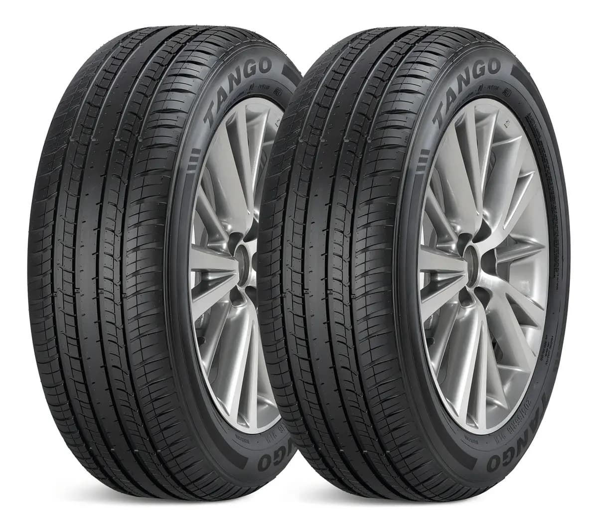 Cubiertas Auto Tango 195/65 R15 Rodado 15 Kit 2 Gomas 91H