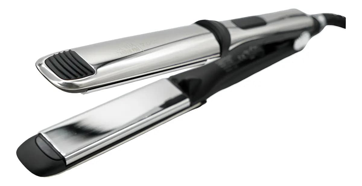 Plancha Planchita Pelo Essentia Titanium Pro Viggo Plateado
