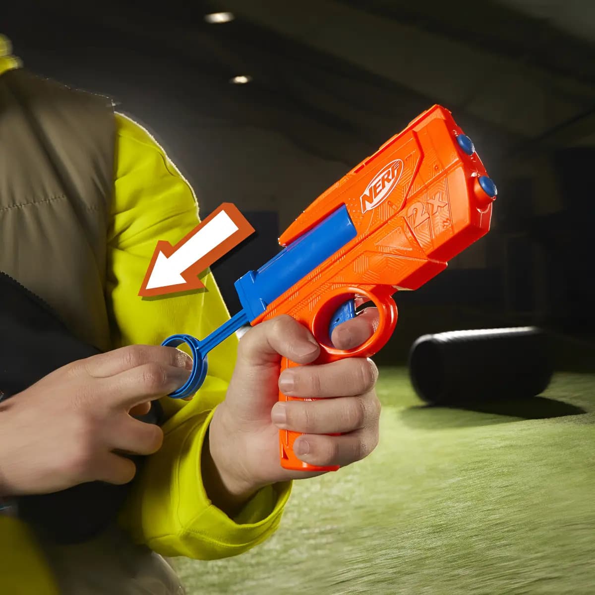 Nerf N Series Lanzador Ward 2 Dardos Nerf N1 Color Rojo
