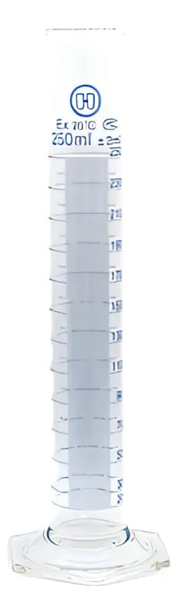 Probeta Graduada - Vidrio Templado - 250 Ml