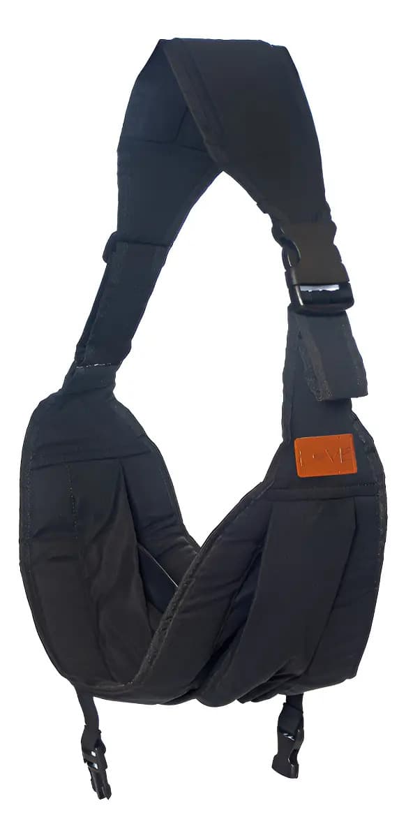 Mochila Portabebe 4003 Love Negro