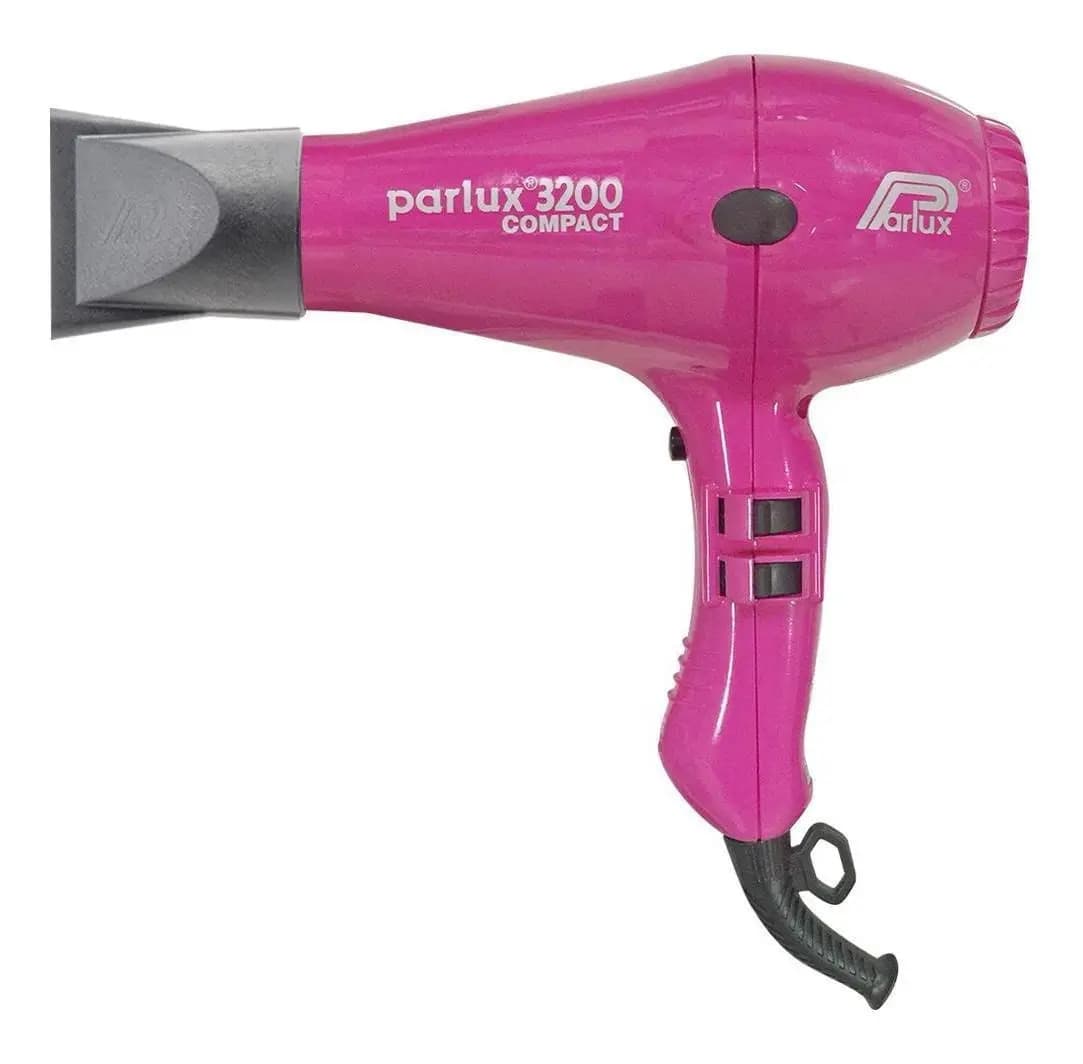 Secador Pelo Parlux 3200 Compact Fucsia 1900W Profesional