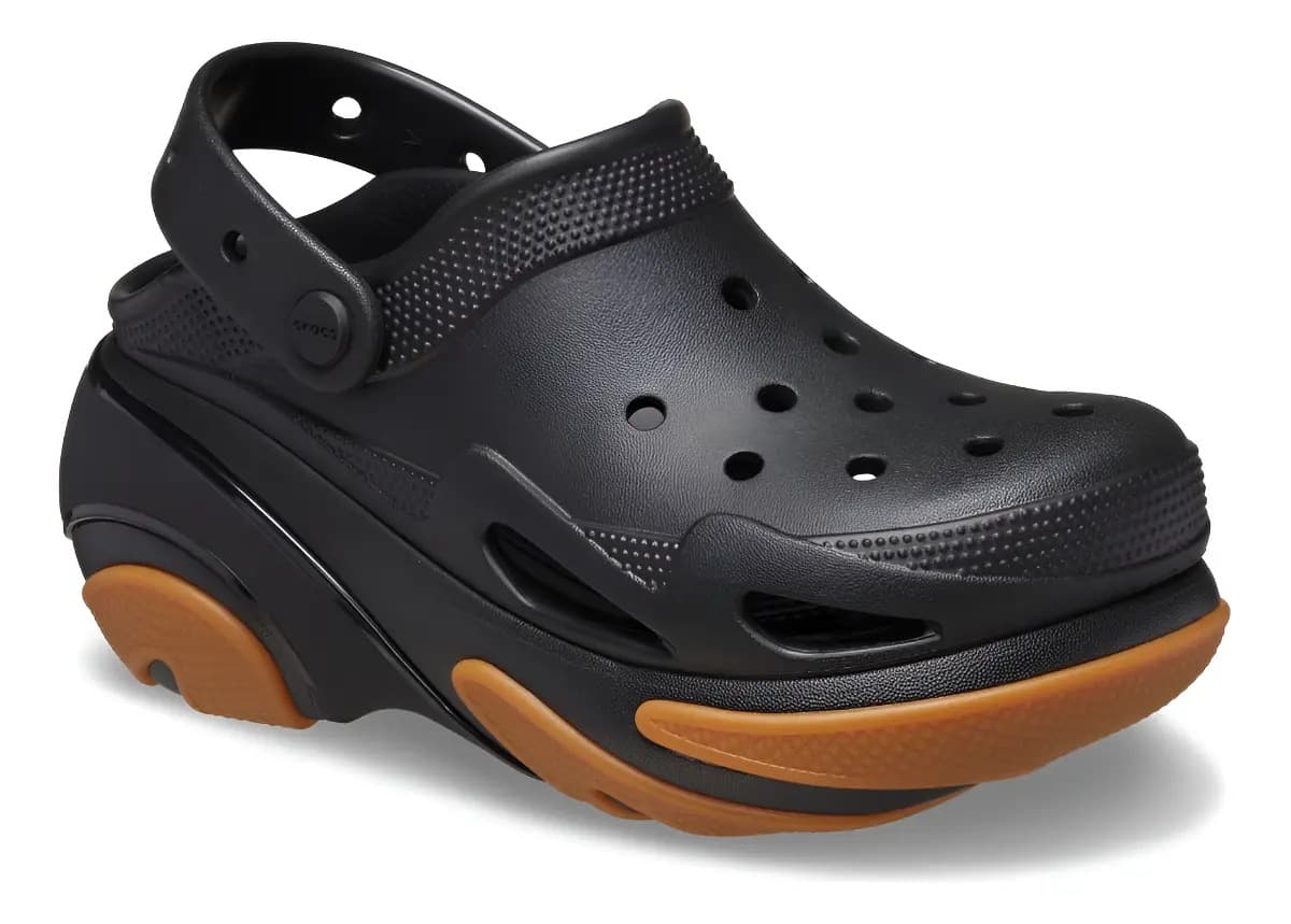 Ojotas Con Plataforma Para Mujer Goma Crocs