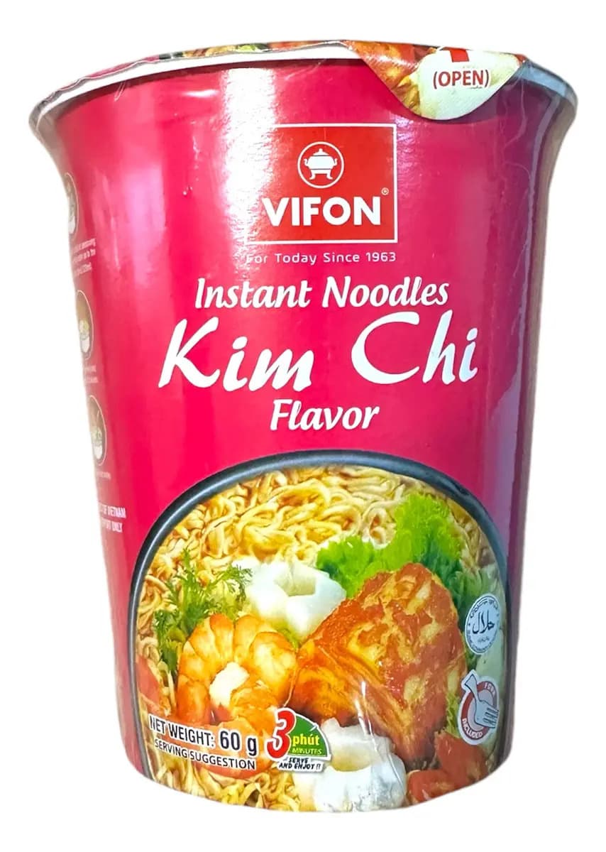 Fideos Instantáneos Sabor Kimchi 60 Gr