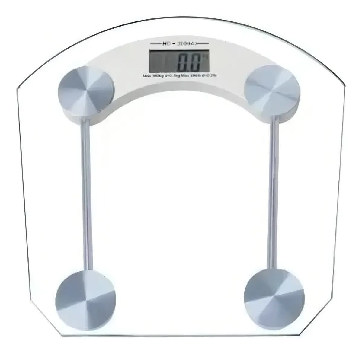Balanza Pesa Digital Baño Vidrio Templado Balanza Digital