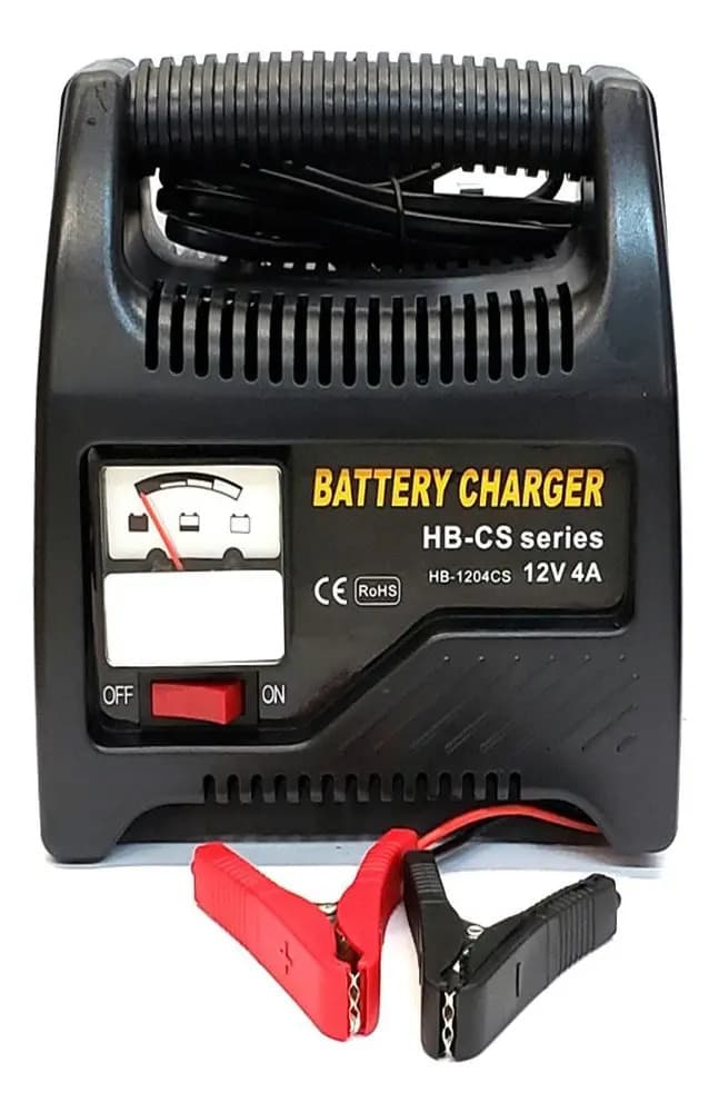 Cargador De Bateria Auto 220v Mini 4amp Para Auto Moto