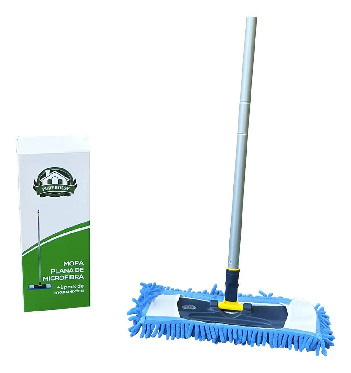 Mopa PUREHOUSE Mopa plana Gris oscuro