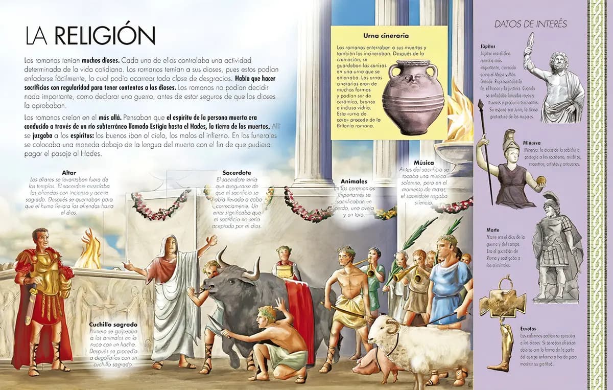 Libro Infantil Los Romanos.