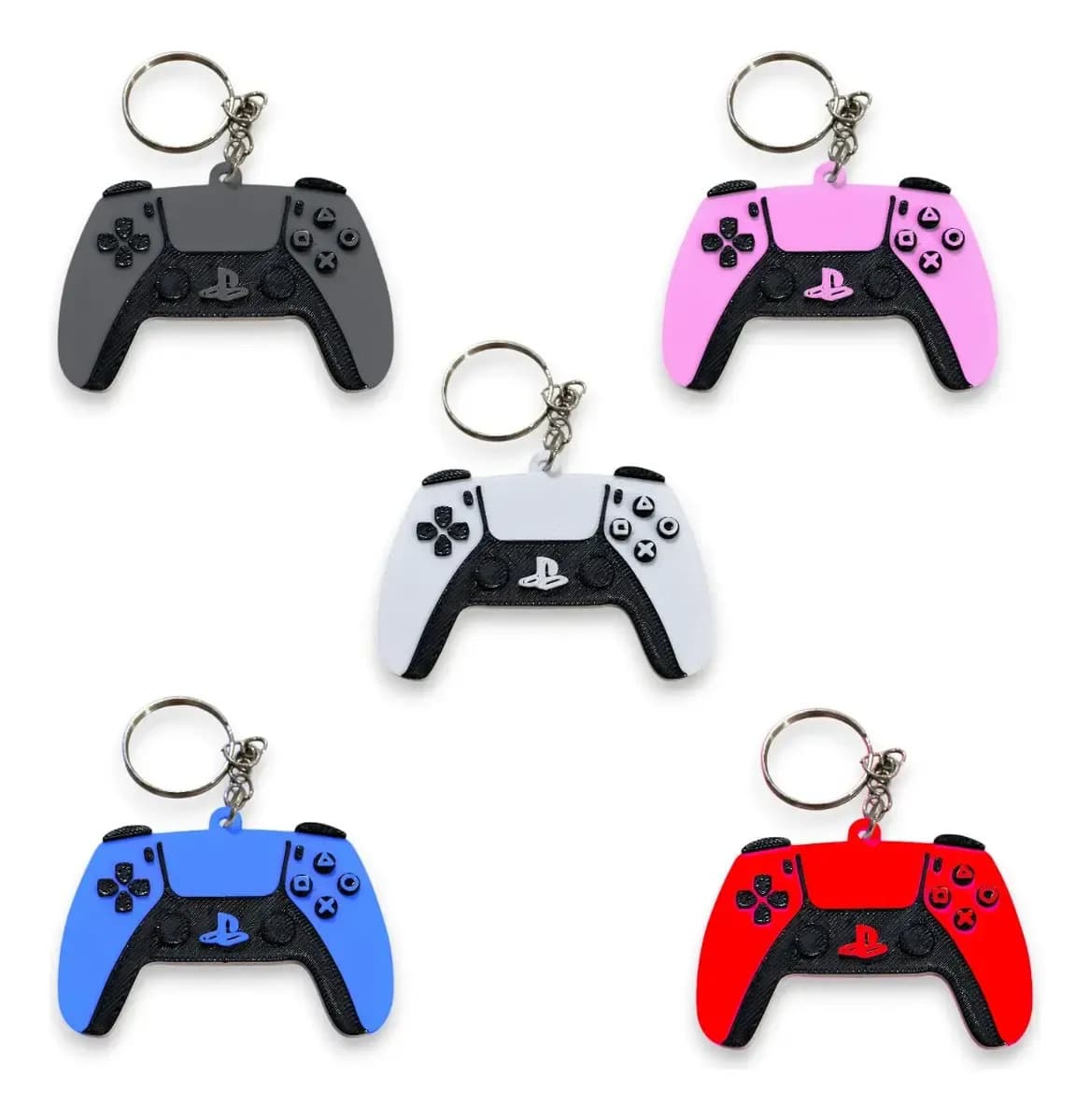 Llaveros Joystick Ps5 Diferentes Colores X40 Unidades Multicolor